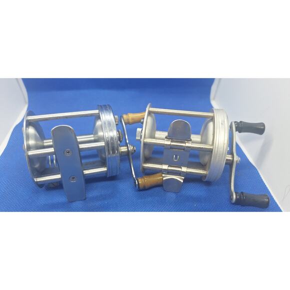 Pflueger Trusty No 1933 & Trump No 1943- Both Work! Vintage Fishing Equipment! - Picture 6 of 8